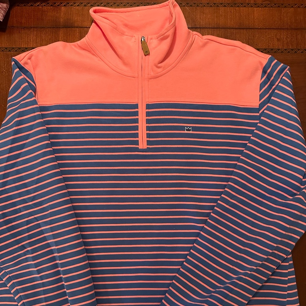 MENS CROWN & IVY QUARTER ZIP. SIZE XL. LIKE NEW
